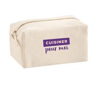 Trousse Multifonction Cuisiner pour Moi - Multi-Purpose Case - Idée Trousse Multifonction Cadeau Anniversaire Fête Original Famille Travail Départ Collègue Retraite Noël. - Violet&Pêche - 4
