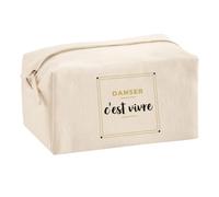 Trousse Multifonction Danser Cest Vivre - Multi-Purpose Case - Idée Trousse Multifonction Cadeau Anniversaire Fête Original Famille Travail Départ Collègue Retraite Noël. - Doré&Noir - 3