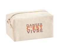 Trousse Multifonction Danser Cest Vivre - Multi-Purpose Case - Idée Trousse Multifonction Cadeau Anniversaire Fête Original Famille Travail Départ Collègue Retraite Noël. - Rose&Corail - 1