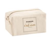 Trousse Multifonction Danser Cest Vivre - Multi-Purpose Case - Idée Trousse Multifonction Cadeau Anniversaire Fête Original Famille Travail Départ Collègue Retraite Noël. - Marron - 3