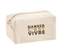 Trousse Multifonction Danser Cest Vivre - Multi-Purpose Case - Idée Trousse Multifonction Cadeau Anniversaire Fête Original Famille Travail Départ Collègue Retraite Noël. - Marron - 1