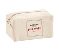 Trousse Multifonction Danser pour Exister - Multi-Purpose Case - Idée Trousse Multifonction Cadeau Anniversaire Fête Original Famille Travail Départ Collègue Retraite Noël. - Gris&Rouge - 3
