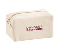 Trousse Multifonction Danseur Passionne - Multi-Purpose Case - Idée Trousse Multifonction Cadeau Anniversaire Fête Original Famille Travail Départ Collègue Retraite Noël. - Marron&Rouge - 1