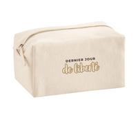 Trousse Multifonction Dernier Jour de Liberte - Multi-Purpose Case - Idée Trousse Multifonction Cadeau Anniversaire Fête Original Famille Travail Départ Collègue Retraite Noël. - Marron&Marron - 2