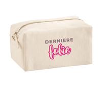 Trousse Multifonction Derniere Folie - Multi-Purpose Case - Idée Trousse Multifonction Cadeau Anniversaire Fête Original Famille Travail Départ Collègue Retraite Noël. - Violet&Rose - 2