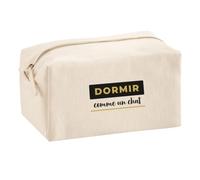 Trousse Multifonction Dormir comme Un Chat - Multi-Purpose Case - Idée Trousse Multifonction Cadeau Anniversaire Fête Original Famille Travail Départ Collègue Retraite Noël. - Noir&Doré - 4