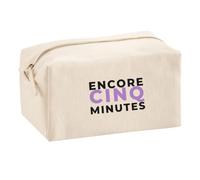 Trousse Multifonction Encore Cinq Minutes - Multi-Purpose Case - Idée Trousse Multifonction Cadeau Anniversaire Fête Original Famille Travail Départ Collègue Retraite Noël. - Noir&Violet - 1