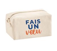 Trousse Multifonction Fais Un Vœu - Multi-Purpose Case - Idée Trousse Multifonction Cadeau Anniversaire Fête Original Famille Travail Départ Collègue Retraite Noël. - Terracotta