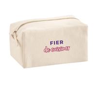 Trousse Multifonction Fier de Cuisiner - Multi-Purpose Case - Idée Trousse Multifonction Cadeau Anniversaire Fête Original Famille Travail Départ Collègue Retraite Noël. - Violet&Rouge - 2