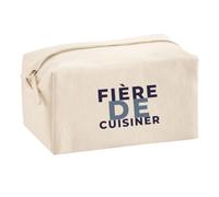 Trousse Multifonction Fiere de Cuisiner - Multi-Purpose Case - Idée Trousse Multifonction Cadeau Anniversaire Fête Original Famille Travail Départ Collègue Retraite Noël. - Bleu&Gris - 1