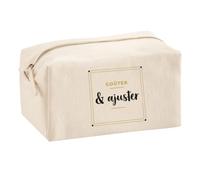 Trousse Multifonction Gouter Ajuster - Multi-Purpose Case - Idée Trousse Multifonction Cadeau Anniversaire Fête Original Famille Travail Départ Collègue Retraite Noël. - Doré&Noir - 3