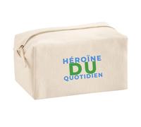 Trousse Multifonction Heroine du Quotidien - Multi-Purpose Case - Idée Trousse Multifonction Cadeau Anniversaire Fête Original Famille Travail Départ Collègue Retraite Noël. - Bleu&Vert - 1