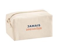 Trousse Multifonction Jamais sans Mon Tapis - Multi-Purpose Case - Idée Trousse Multifonction Cadeau Anniversaire Fête Original Famille Travail Départ Collègue Retraite Noël. - Bleu&Terracotta - 2