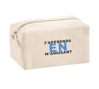 Trousse Multifonction Japprends en Mamusant - Multi-Purpose Case - Idée Trousse Multifonction Cadeau Anniversaire Fête Original Famille Travail Départ Collègue Retraite Noël. - Noir&Bleu - 1