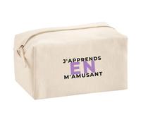 Trousse Multifonction Japprends en Mamusant - Multi-Purpose Case - Idée Trousse Multifonction Cadeau Anniversaire Fête Original Famille Travail Départ Collègue Retraite Noël. - Noir&Violet - 1