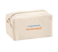 Trousse Multifonction Japprends en Mamusant - Multi-Purpose Case - Idée Trousse Multifonction Cadeau Anniversaire Fête Original Famille Travail Départ Collègue Retraite Noël. - Bleu&Orange - 2