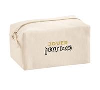 Trousse Multifonction Jouer pour Moi - Multi-Purpose Case - Idée Trousse Multifonction Cadeau Anniversaire Fête Original Famille Travail Départ Collègue Retraite Noël. - Doré&Noir - 2