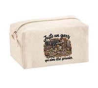 Trousse Multifonction Juste Un Gars Qui Aime être serrurier | Pochette Coton 2,5 L Zip Métal Forme Cubique | Toilette Maquillage École Câbles | Idée Cadeau Rentrée