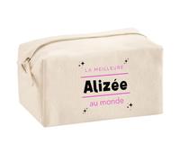 Trousse Multifonction La Meilleure Alizee au Monde 2 - Multi-Purpose Case - Idée Trousse Multifonction Cadeau Anniversaire Fête Original Famille Travail Départ Collègue Retraite Noël.