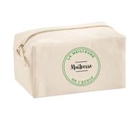 Trousse Multifonction La Meilleure Maitresse de Lecole - Multi-Purpose Case - Idée Trousse Multifonction Cadeau Anniversaire Fête Original Famille Travail Départ Collègue Retraite Noël. -. - 5