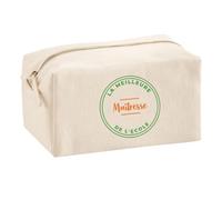 Trousse Multifonction La Meilleure Maitresse de Lecole - Multi-Purpose Case - Idée Trousse Multifonction Cadeau Anniversaire Fête Original Famille Travail Départ Collègue Retraite Noël. -. - 5