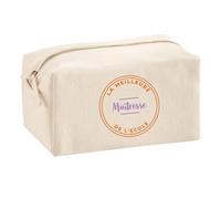 Trousse Multifonction La Meilleure Maitresse de Lecole - Multi-Purpose Case - Idée Trousse Multifonction Cadeau Anniversaire Fête Original Famille Travail Départ Collègue Retraite Noël. -. - 5