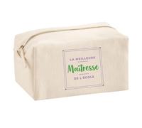 Trousse Multifonction La Meilleure Maitresse de Lecole - Multi-Purpose Case - Idée Trousse Multifonction Cadeau Anniversaire Fête Original Famille Travail Départ Collègue Retraite Noël. -. - 3