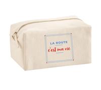 Trousse Multifonction La Route Cest ma Vie - Multi-Purpose Case - Idée Trousse Multifonction Cadeau Anniversaire Fête Original Famille Travail Départ Collègue Retraite Noël. - Bleu&Rouge - 3