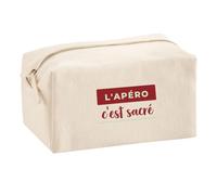 Trousse Multifonction Lapero Cest Sacre - Multi-Purpose Case - Idée Trousse Multifonction Cadeau Anniversaire Fête Original Famille Travail Départ Collègue Retraite Noël. - Bordeaux&Vert - 4