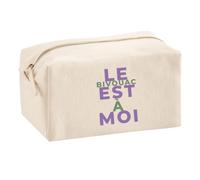 Trousse Multifonction Le Bivouac Est A Moi - Multi-Purpose Case - Idée Trousse Multifonction Cadeau Anniversaire Fête Original Famille Travail Départ Collègue Retraite Noël. - Violet&Vert - 1