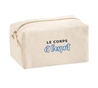 Trousse Multifonction Le Corps et Lesprit - Multi-Purpose Case - Idée Trousse Multifonction Cadeau Anniversaire Fête Original Famille Travail Départ Collègue Retraite Noël. - Bleu&Bleu - 2