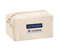Trousse Multifonction Le Plaisir de Cuisiner - Multi-purpose Case - Idée Trousse Multifonction Cadeau Anniversaire Fête Original Famille Travail Départ Collègue Retraite Noël. - Bleu&Turquoise. - 0470