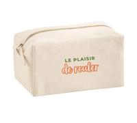 Trousse Multifonction Le Plaisir de Rouler - Multi-Purpose Case - Idée Trousse Multifonction Cadeau Anniversaire Fête Original Famille Travail Départ Collègue Retraite Noël. - Kaki&Orange - 2