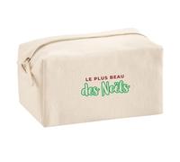 Trousse Multifonction Le Plus Beau des Noels - Multi-Purpose Case - Idée Trousse Multifonction Cadeau Anniversaire Fête Original Famille Travail Départ Collègue Retraite Noël. - Bordeaux&Vert - 2