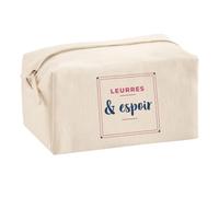 Trousse Multifonction Leurres Espoir - Multi-Purpose Case - Idée Trousse Multifonction Cadeau Anniversaire Fête Original Famille Travail Départ Collègue Retraite Noël. - Rose&Bleu - 3