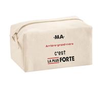 Trousse Multifonction Ma Arrière-Grand-Mère C'est la Plus Forte - Multi-Purpose Case - Idée Trousse Multifonction Cadeau Anniversaire Fête Original Famille Travail Départ Collègue Retraite Noël.