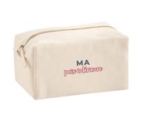 Trousse Multifonction Ma Paix Interieure - Multi-Purpose Case - Idée Trousse Multifonction Cadeau Anniversaire Fête Original Famille Travail Départ Collègue Retraite Noël. - Gris&Rose - 2