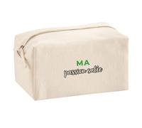 Trousse Multifonction Ma Passion Salee - Multi-Purpose Case - Idée Trousse Multifonction Cadeau Anniversaire Fête Original Famille Travail Départ Collègue Retraite Noël. - Vert&Noir - 2