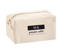 Trousse Multifonction Ma Passion Salee - Multi-Purpose Case - Idée Trousse Multifonction Cadeau Anniversaire Fête Original Famille Travail Départ Collègue Retraite Noël. - Noir&Violet - 4