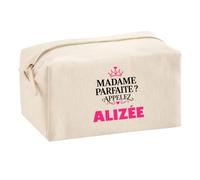Trousse Multifonction Madame Parfaite Alizee - Multi-Purpose Case - Idée Trousse Multifonction Cadeau Anniversaire Fête Original Famille Travail Départ Collègue Retraite Noël.