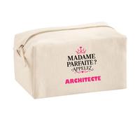 Trousse Multifonction Madame Parfaite Architecte - Multi-Purpose Case - Idée Trousse Multifonction Cadeau Anniversaire Fête Original Famille Travail Départ Collègue Retraite Noël.