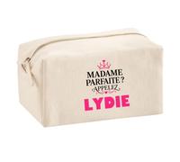 Trousse Multifonction Madame Parfaite Lydie - Multi-Purpose Case - Idée Trousse Multifonction Cadeau Anniversaire Fête Original Famille Travail Départ Collègue Retraite Noël.