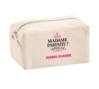 Trousse Multifonction Madame Parfaite Marie-Claude - Multi-Purpose Case - Idée Trousse Multifonction Cadeau Anniversaire Fête Original Famille Travail Départ Collègue Retraite Noël.