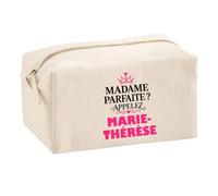 Trousse Multifonction Madame Parfaite Marie-Therese - Multi-Purpose Case - Idée Trousse Multifonction Cadeau Anniversaire Fête Original Famille Travail Départ Collègue Retraite Noël.