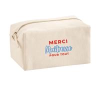 Trousse Multifonction Merci Maitresse pour Tout - Multi-Purpose Case - Idée Trousse Multifonction Cadeau Anniversaire Fête Original Famille Travail Départ Collègue Retraite Noël. - Rouge&Bleu - 2