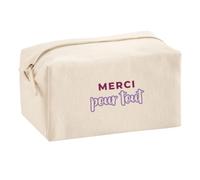 Trousse Multifonction Merci pour Tout - Multi-Purpose Case - Idée Trousse Multifonction Cadeau Anniversaire Fête Original Famille Travail Départ Collègue Retraite Noël. - Violet&Violet - 2