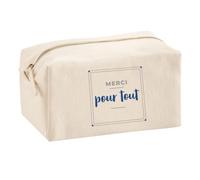 Trousse Multifonction Merci pour Tout - Multi-Purpose Case - Idée Trousse Multifonction Cadeau Anniversaire Fête Original Famille Travail Départ Collègue Retraite Noël. - Gris&Bleu - 3