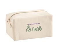 Trousse Multifonction Mes Aiguilles Moi - Multi-Purpose Case - Idée Trousse Multifonction Cadeau Anniversaire Fête Original Famille Travail Départ Collègue Retraite Noël. - Violet&Vert - 2