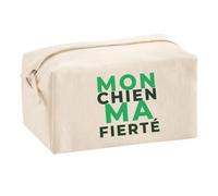 Trousse Multifonction Mon Chien ma Fierte - Multi-Purpose Case - Idée Trousse Multifonction Cadeau Anniversaire Fête Original Famille Travail Départ Collègue Retraite Noël. - Vert - 1