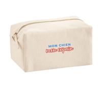 Trousse Multifonction Mon Chien Mon Copain - Multi-Purpose Case - Idée Trousse Multifonction Cadeau Anniversaire Fête Original Famille Travail Départ Collègue Retraite Noël. - Bleu&Rouge - 2